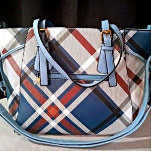Blue Plaid handbag